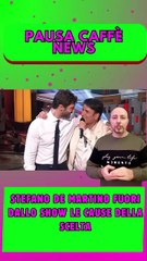 Stefano De Martino fuori dallo show le cause della scelta