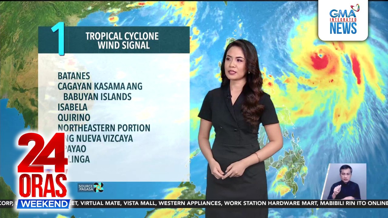 Bagyong Nando, lalong lumakas at posibleng maging super typhoon | 24 Oras Weekend