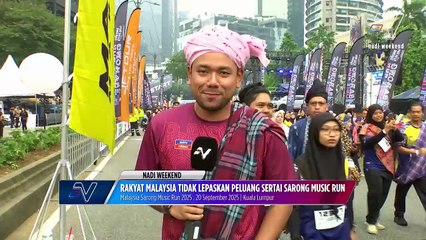 Seramai 15 Ribu peserta menyertai edisi ketiga 'Sarong Music Run'