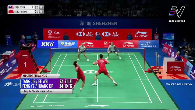 Chen Tang Jie / Toh Ee Wei ke final Masters China