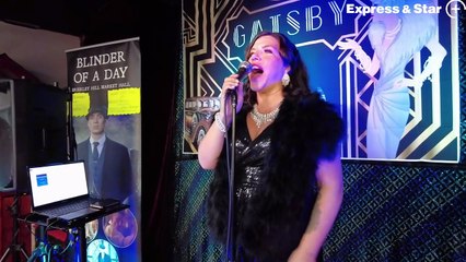 Peaky Blinders Day at Brierley Hill Market Hall.