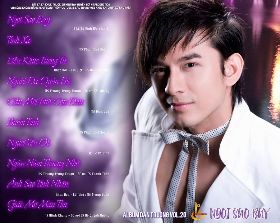 Album CD Đan Trường Vol.20 - Ngôi Sao Bay (2009)