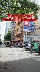 Morning Grind on A. Rivera Street in Manila City, Philippines