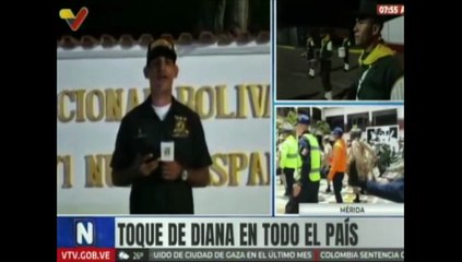 Nueva Esparta | FANB realizó "Toque de Diana" en defensa de la Patria