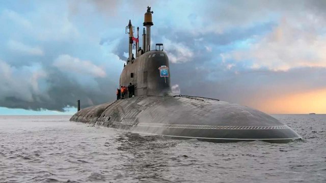 Russian Nuclear Submarines Launch Cruise Missiles in the Sea of Okhotsk