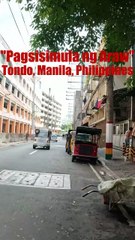Pagsisimula Araw in A. Rivera Street in Manila City