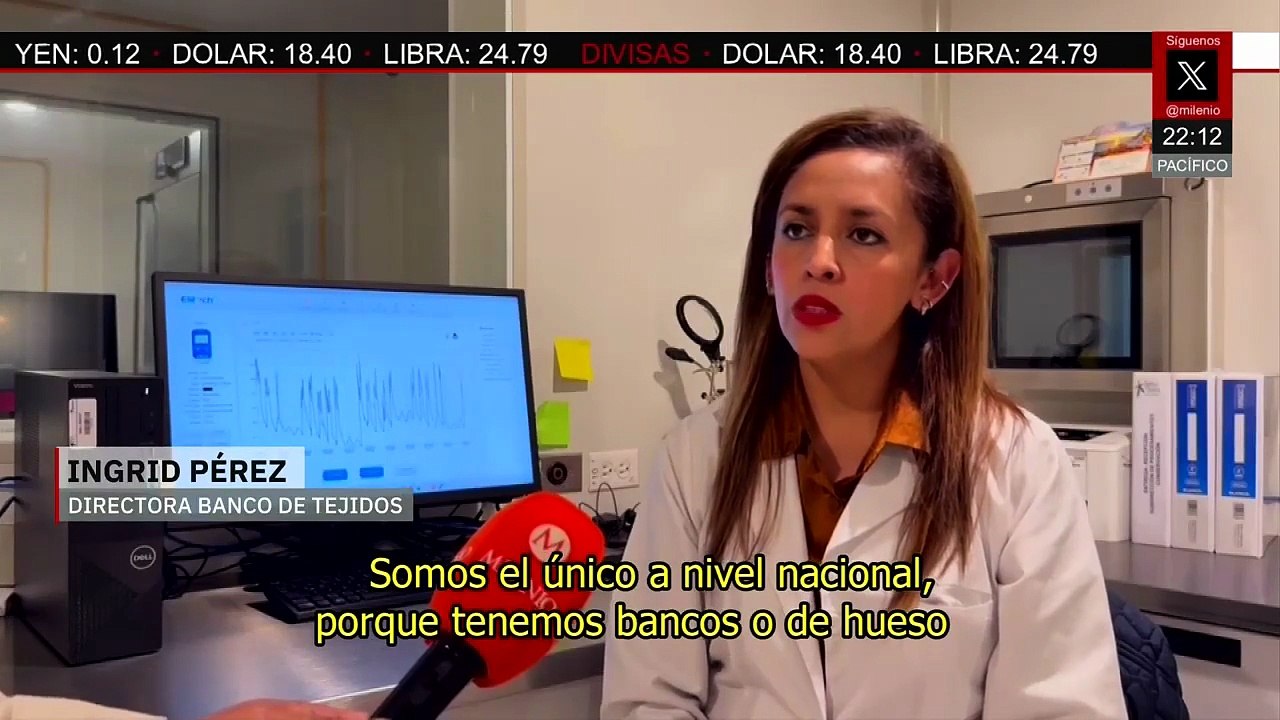 El mayor banco público de tejidos de México, listo para donar a víctimas de pipazo en Iztapalapa