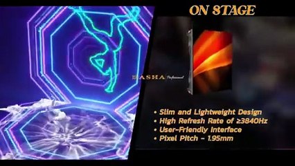 Rasha Professional LED Video Wall Panels – Redefining Visual Experiences for Events