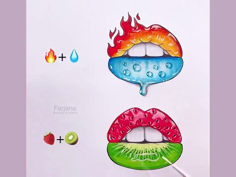 10 EASY ART IDEAS __ Painting hacks for BEGINNERS __ easy art tips __ painting techniques