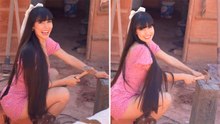 Juliana Bonde appare in un video sul cantiere della sua casa e incanta i fan su Instagram