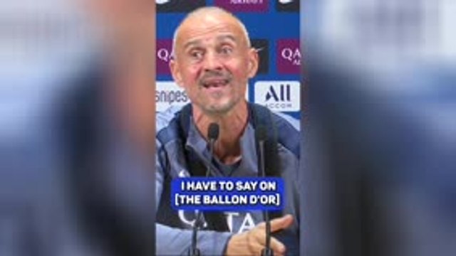 Enrique SINGS Dembele's praises