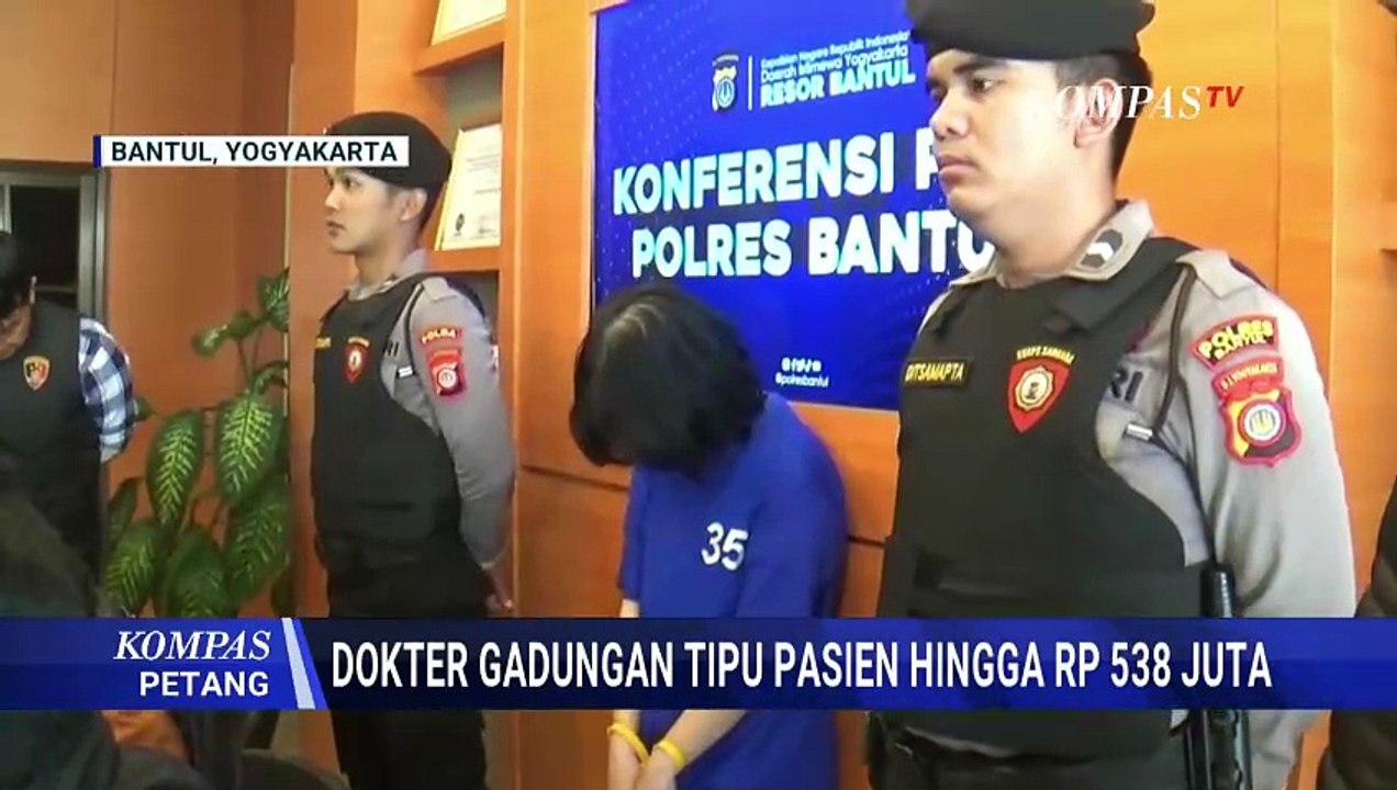 Polisi Bongkar Kasus Dokter Gadungan di Yogyakarta, Kerugian Korban Capai Rp538 Juta