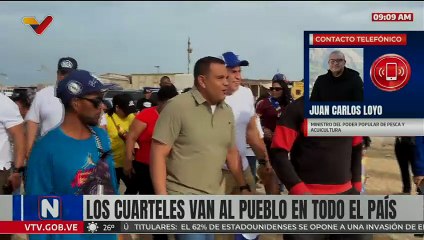 Min. Loyo explicó despliegue pesquero en el mar territorial para la defensa de Venezuela