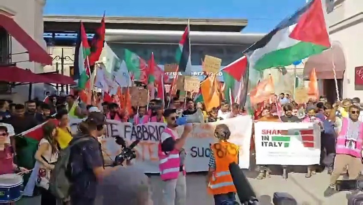 Prato in piazza: i lavoratori Sudd Cobas contro sfruttamento e aggressioni