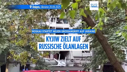 "Der Feind zielte auf unsere Infrastruktur" - Moskau startet Großangriff auf Ukraine