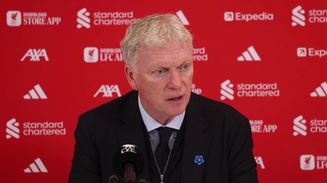 Everton Moyes post 2-1 defeat to Liverpool