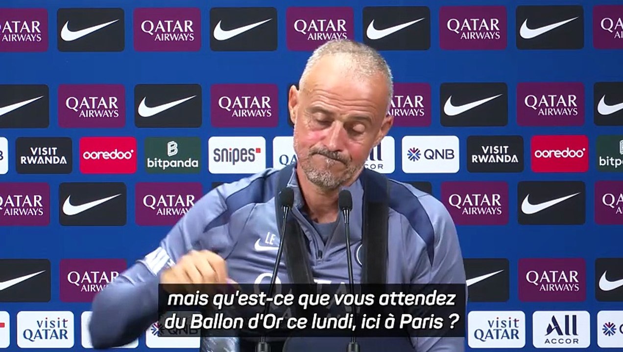 Quand Luis Enrique chante "Ousmane Ballon d’Or !"