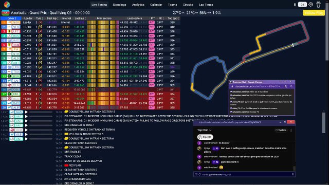 F1 2025 Azerbaidjan Grand Prix Bakou - Qualifying - Qualifs - STREAMING FR HD