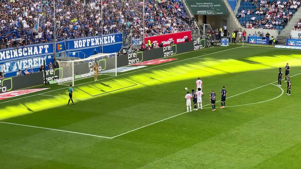 Harry Kane Hattrick Hoffenheim vs Bayern Munich