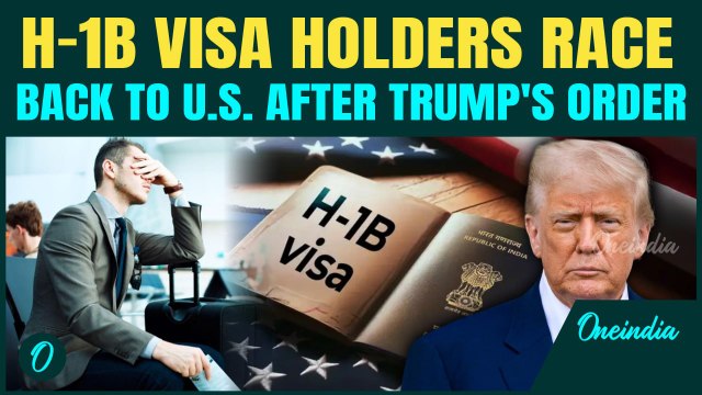 ‘RETURN IMMEDIATELY’: Lawyers WARN H-1B Holders After Trump's ‘$100,000 VISA FEE’ Shocking Order