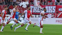 Herrlicher Dropkick zum Start: RWE besiegt Rostock in Unterzahl klar