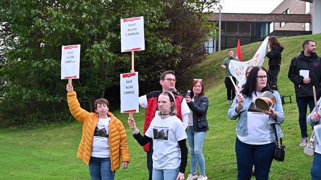 Forth Valley College Alloa Campus threatened with closure