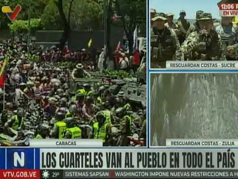 Vpdte. Sec. Padrino López: Hoy marcamos un hito en la revolución militar que escribimos todos