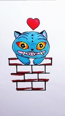 Kpop demon hunter drawing