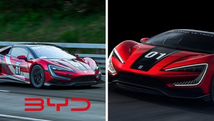 YangWang U9 rompe récord como el auto eléctrico más rápido del mundo; así el coche de BYD