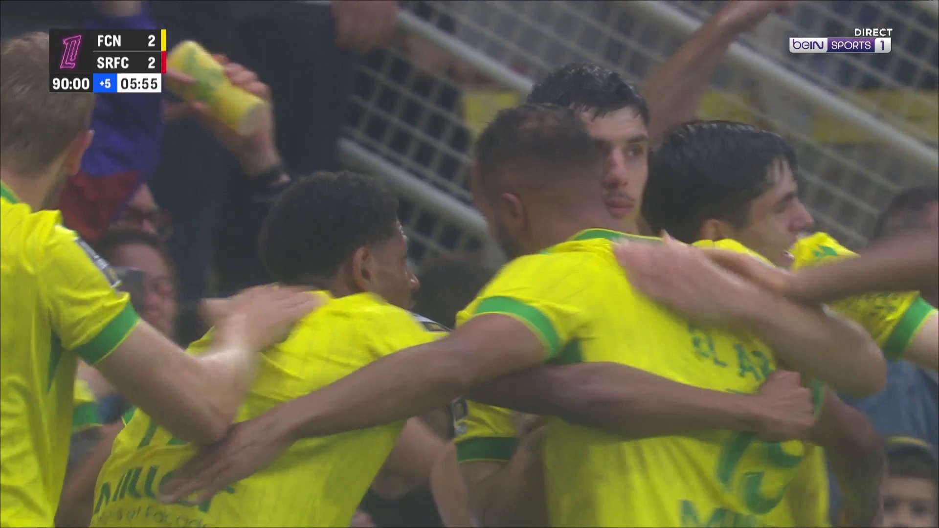 Ligue 1 : Youssef El-Arabi égalise à la dernière seconde !