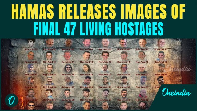 BREAKING: HAMAS Releases Chilling Images of 47 Remaining Hostages | Warns Israel ‘Will Kill All..'