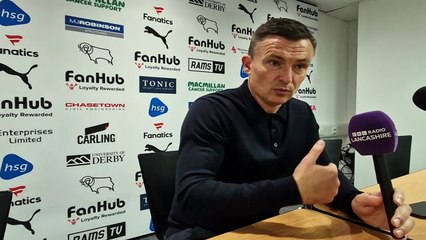 Paul Heckingbottom post-Derby County