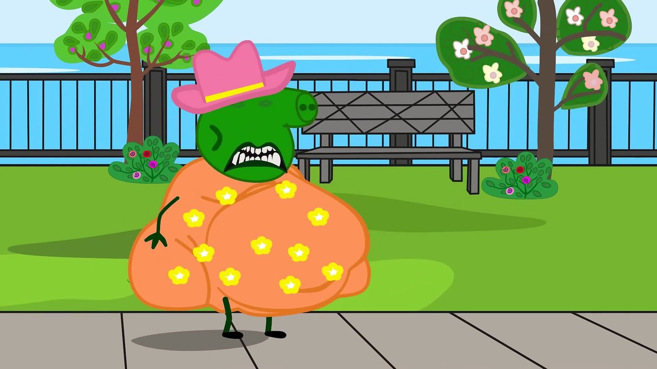 Zombie Granny in the Playground! 🛝💀 Peppa Pig Scary But Funny Cartoon 🐷 #PeppaPig #ZombieGranny #FunnyCartoon