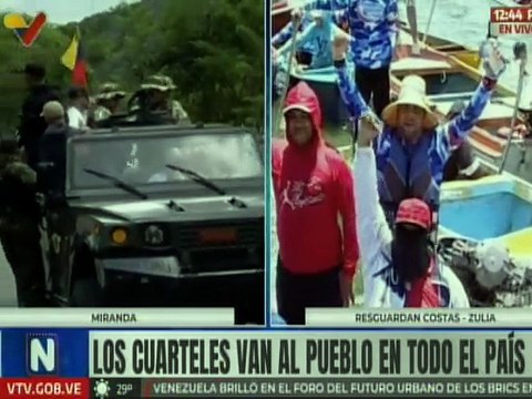 Zulia | FANB se despliega en 576 circuitos comunales durante jornada “Los Cuarteles van al Pueblo”