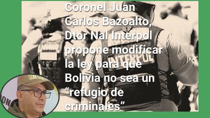 Criminales internacionales en Bolivia
