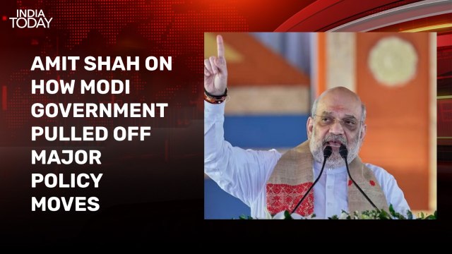 Triple Talaq to Article 370: Amit Shah explains how big decisions made under PM Modi