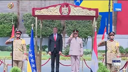 وزير الدفاع والانتاج الحربي يلتقي وزير الدفاع لدولة البوسنة والهرسك