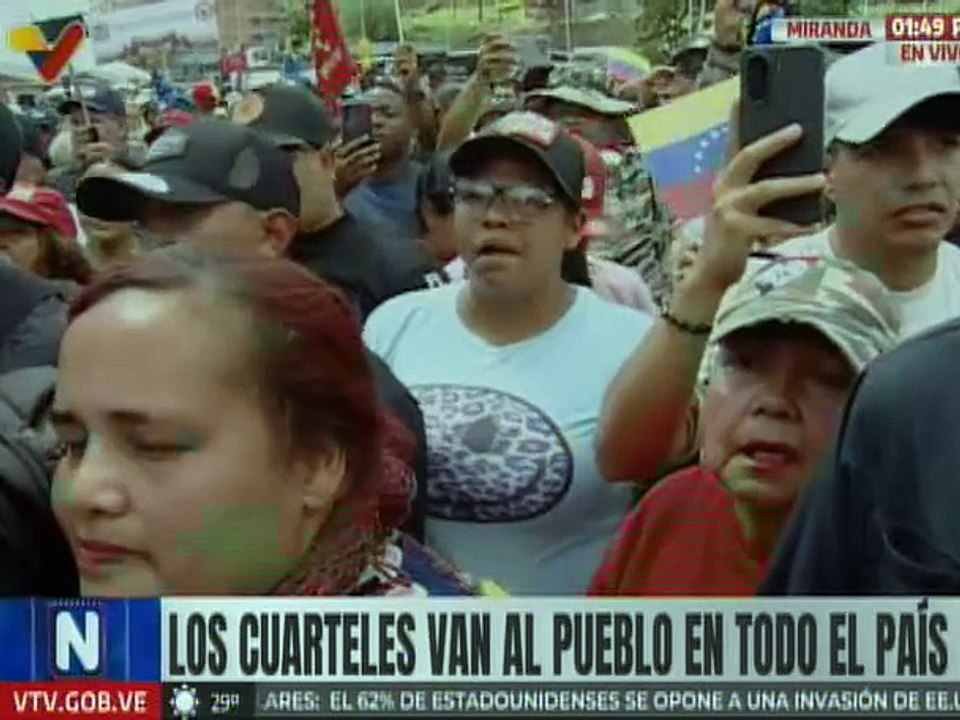Vpdte. Sec. Diosdado Cabello: El que se meta con Venezuela nos va a encontrar unidos y preparados