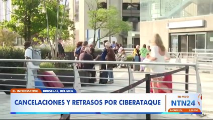 Un ciberataque en varios aeropuertos en Europa causó cancelación de vuelos y retrasos masivos