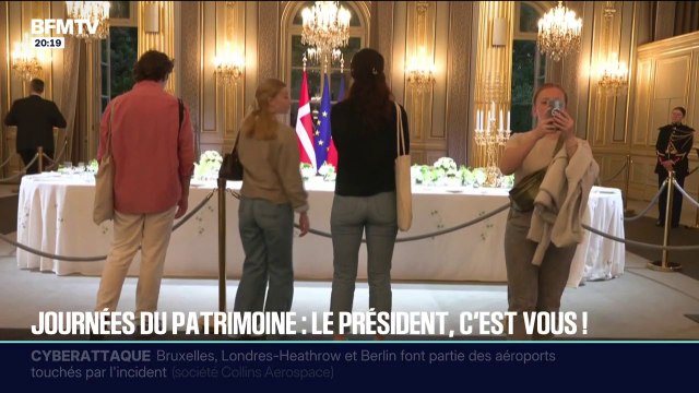 L'Élysée, l'Assemblée nationale: les journées du patrimoine, c'est ce week-end