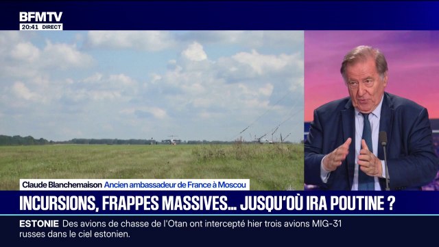 Avions russes en Estonie: pour Claude Blanchemaison, ancien ambassadeur de France à Moscou, Poutine veut tester l'OTAN