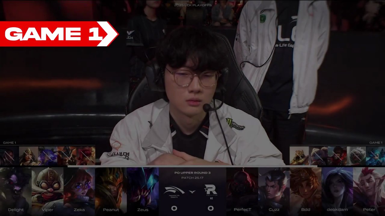 KT vs HLE Highlights ALL GAMES LCK 2025 Playoffs | KT Rolster vs Hanwha Life Esports