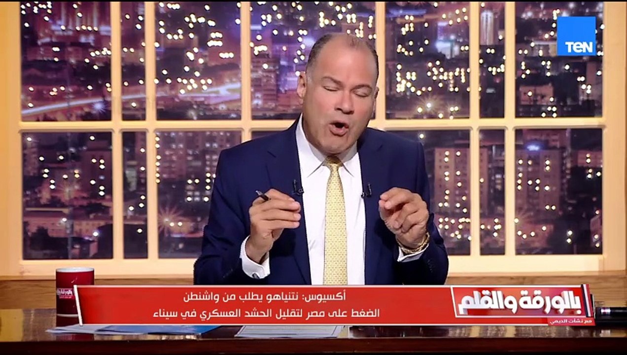 الديهي يحذر إسرائيل ومن يقف ورائها: مصر متيقظة ومنتبهة  الشعب المصري يقف لكم بالمرصاد