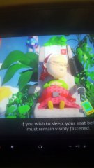 On the plane and getting ready for takeoff