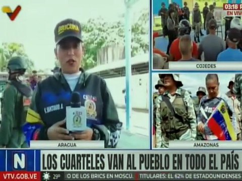 Guárico | Habitantes del Circuito Comunal Francisco Lazo Martí recibieron adiestramiento de la FANB