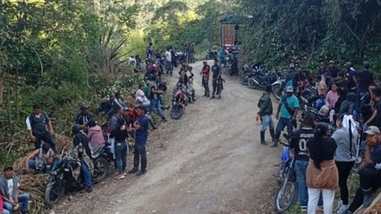 Asonada en La Plata, Huila: Ejército denuncia presión de grupo armado ilegal