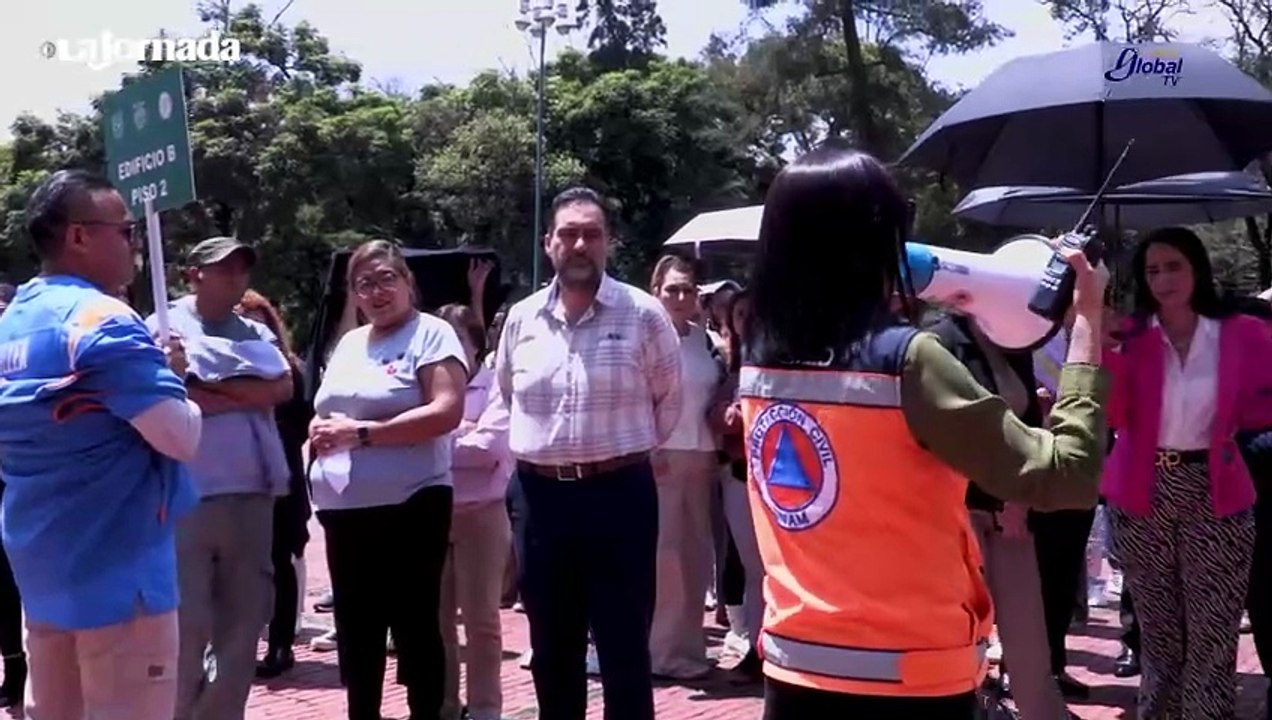 Fundamentales los simulacros para tener claro qué hacer ante un sismo: Rector Lomelí