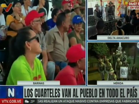 Barinas | Circuito comunal Mi Jardín en el Campo se suma al adiestramiento en defensa de la patria