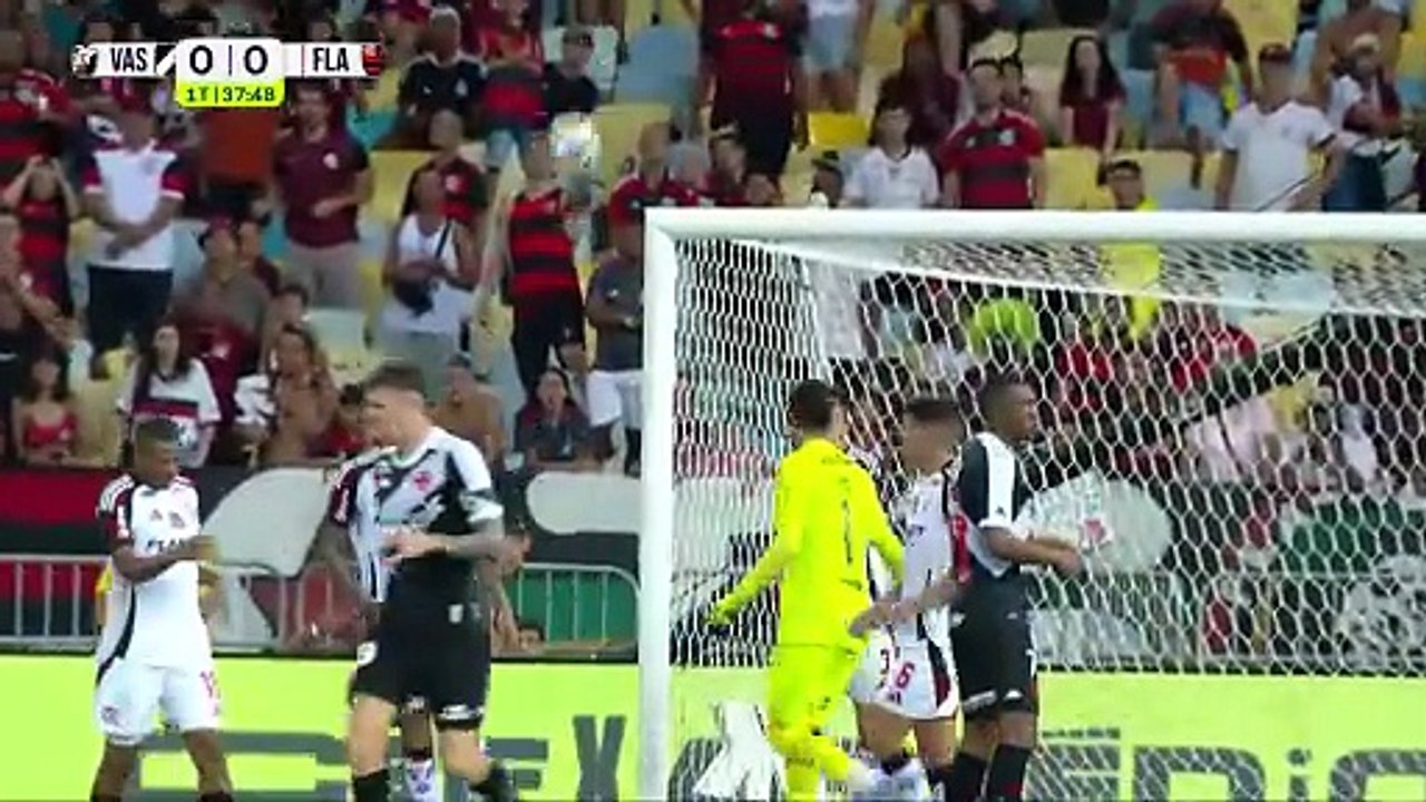 Vasco 0 x 0 Flamengo  Melhores momentos  5ª rodada  Brasileirão 2025