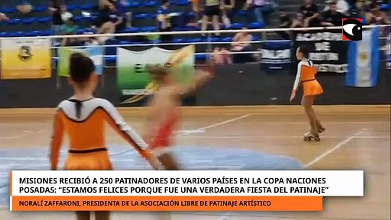 Misiones recibió a 250 patinadores de varios países en la Copa Naciones Posadas